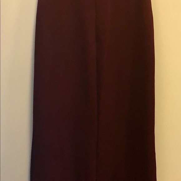 Lulus Aveline Burgandy off-the-shoulder maxi dress - Picture 6 of 6